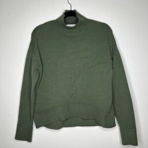 Oak + Fort Pullover Green Sweater